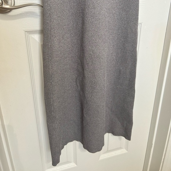 Dissh - Gomez Grey Strapless Rib Dress Size Medium - Picture 8 of 13